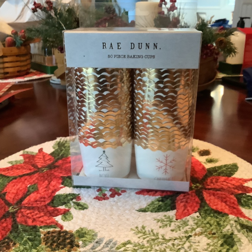 Rae Dunn Christmas Baking Cups